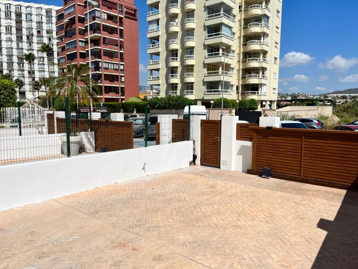 Calpe Apartamento Lujoso Bajo Terasa Piscina Aire Cerca Playa Pueblo Eksteriør bilde