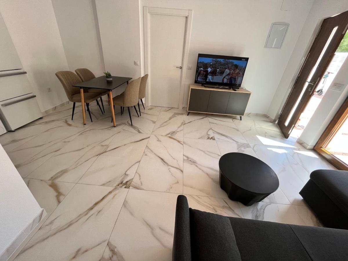 Calpe Apartamento Lujoso Bajo Terasa Piscina Aire Cerca Playa Pueblo Eksteriør bilde